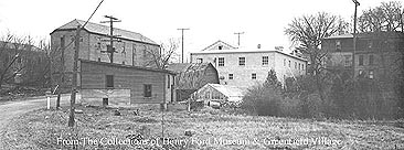 Rear of South Main Street circa 1940