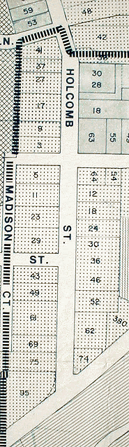 Holcomb Street  Map