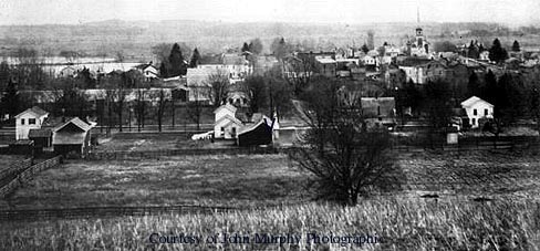 Picture of Historic Clarkston From Deer Lake Hill